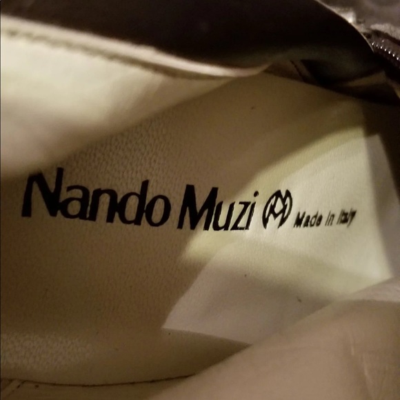 Nando Muzi Italian Suede knee boots - Picture 2 of 6